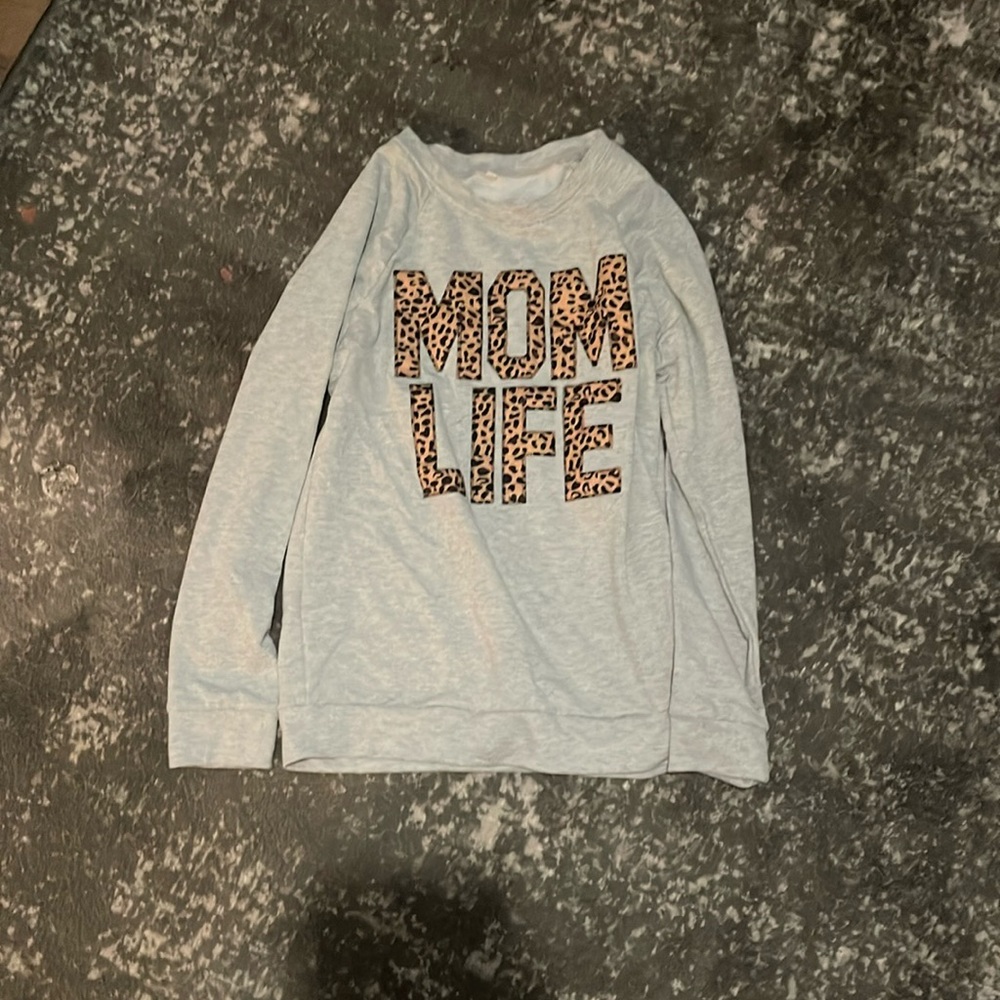 Mom life light sweater